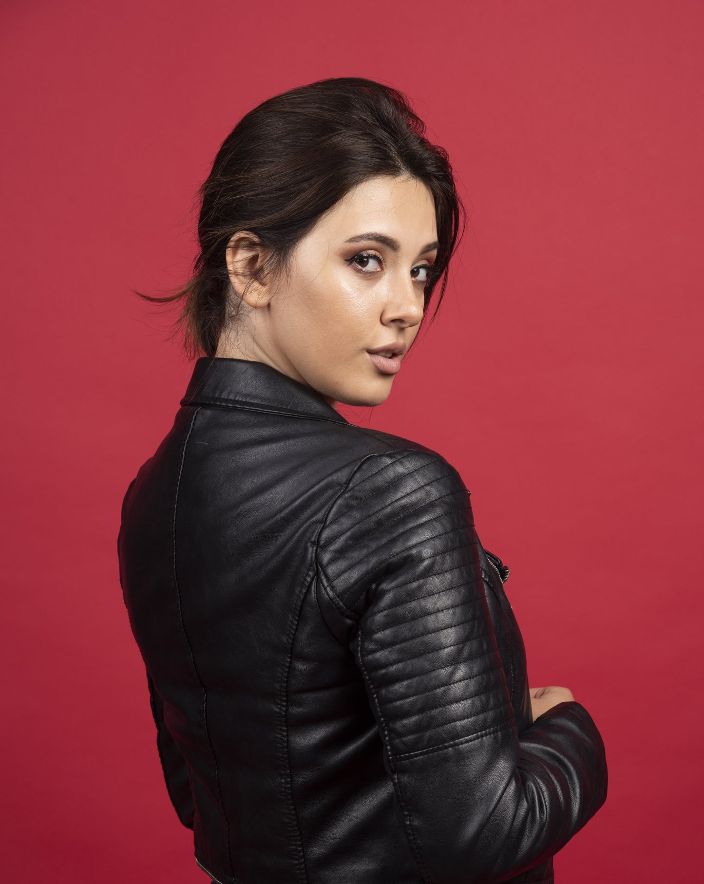 Women’s Premium Faux Leather Jacket